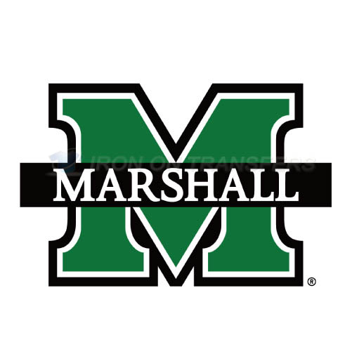 Marshall Thundering Herd Logo T-shirts Iron On Transfers N4979